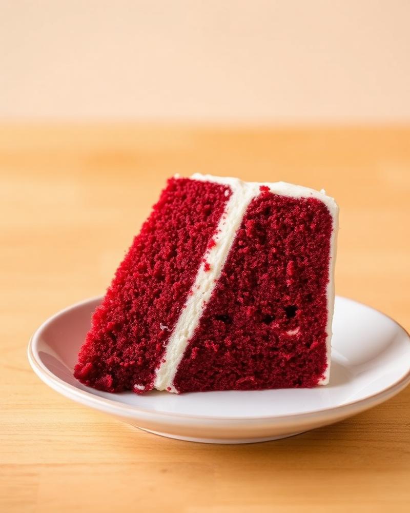 Classic Red Velvet Slice